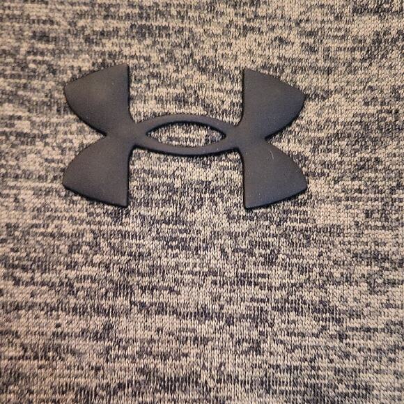 Under Armour Men's Size M Loose Fit Quarter-Zip Pullover Shirt Gray - Picture 4 of 8